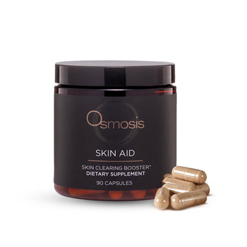 OSMOSIS Skin Aid Daily Supplement, Microbiome and Immunity Support, Vitamin A, for Acne and Blemish Prone Skin, 90 Count OSMOSIS buy supplements canada