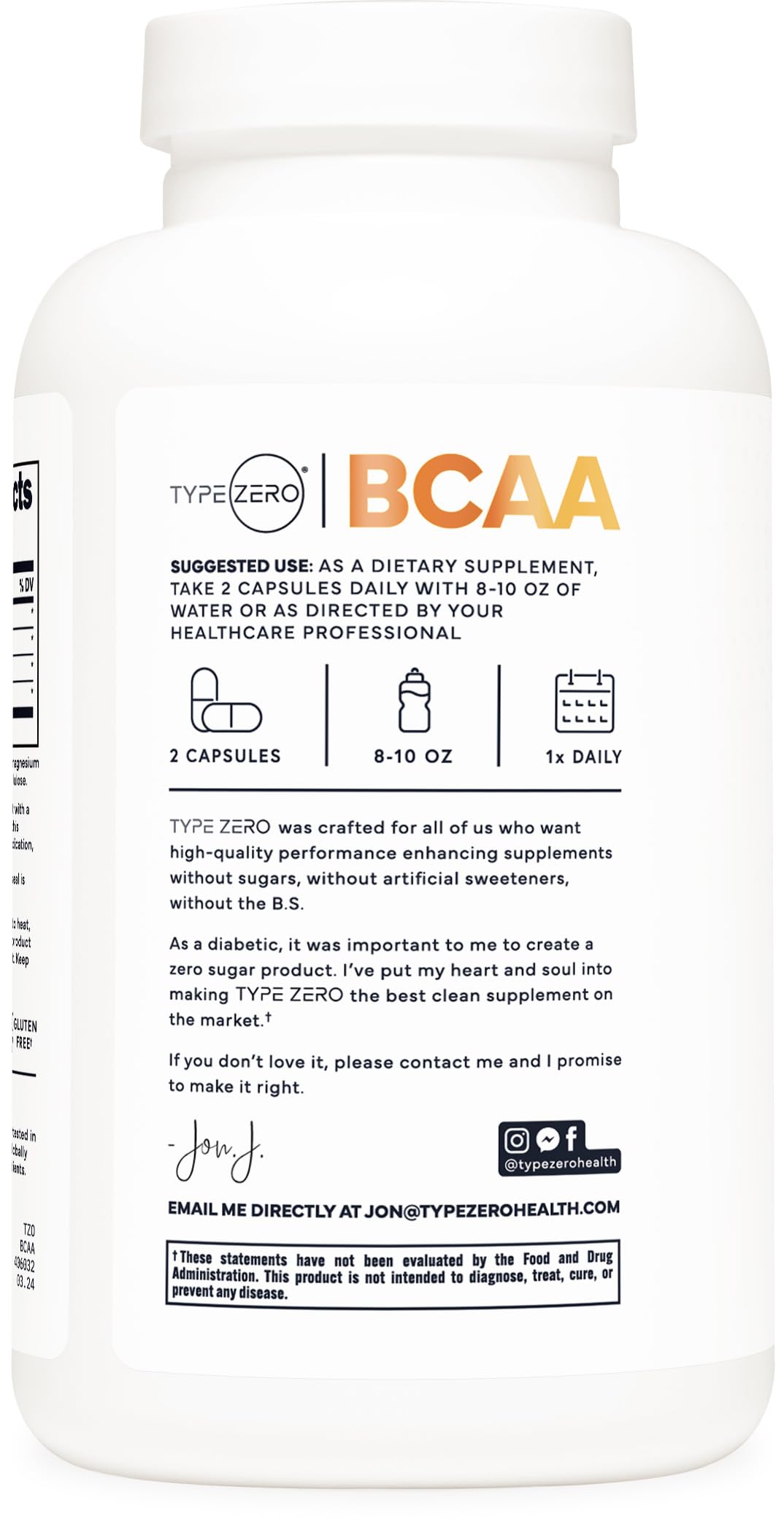 Type Zero BCAA 1000mg (180 Capsules, 90 Servings), Branched Chain Amino Acids (500mg of L-Leucine, 1000mg of L-Isoleucine and L-Valine) Type Zero buy supplements canada