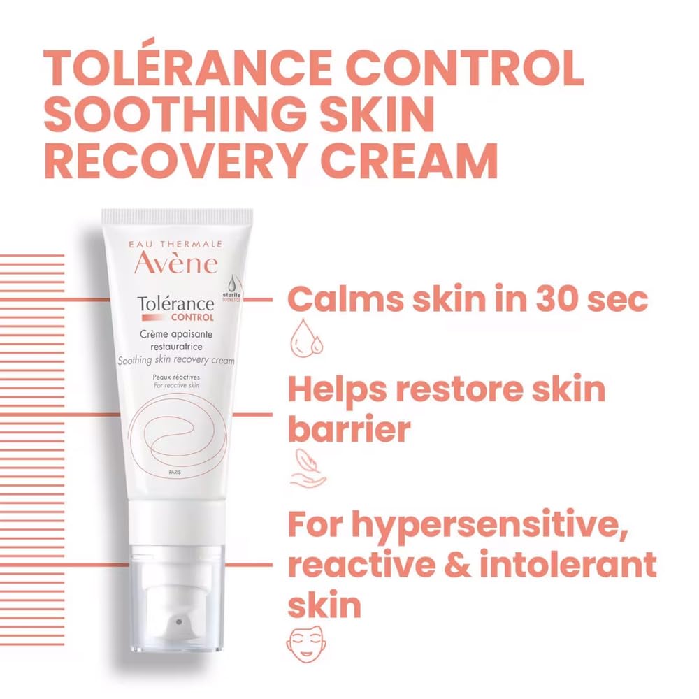 Avène Tolerance Control Soothing Skin Recovery Cream, for Hypersensitive Dry Skin, Restores Skin Barrier, Calms sensations of skin discomfort Avène buy supplements canada