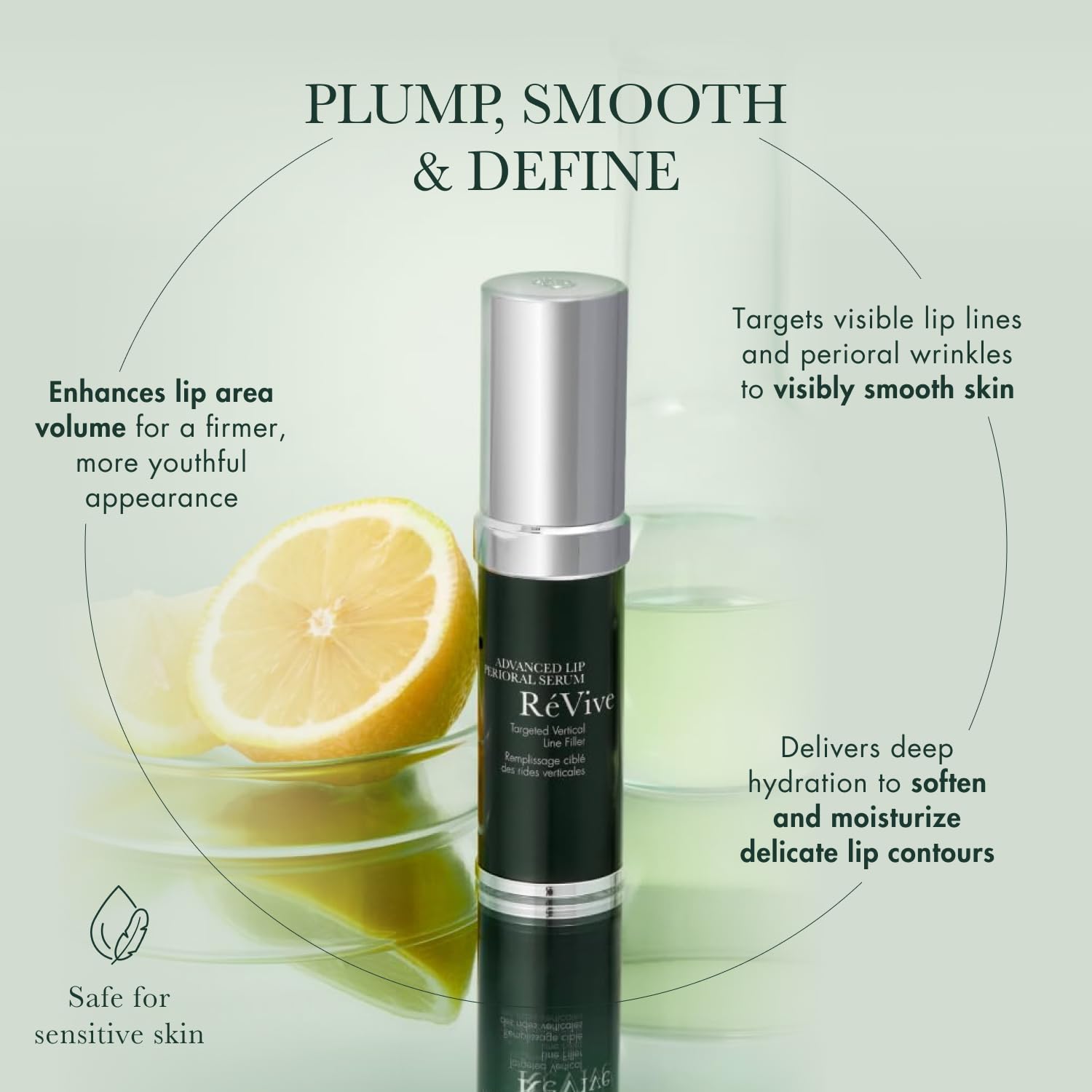 RéVive Advanced Perioral Lip Serum - Anti Aging Perioral Lip Treatment to Reduce Lip Area Lines & Wrinkles -Helps Restore Lip Contour & Visible Fullness(0.5 fl oz) RéVive buy supplements canada