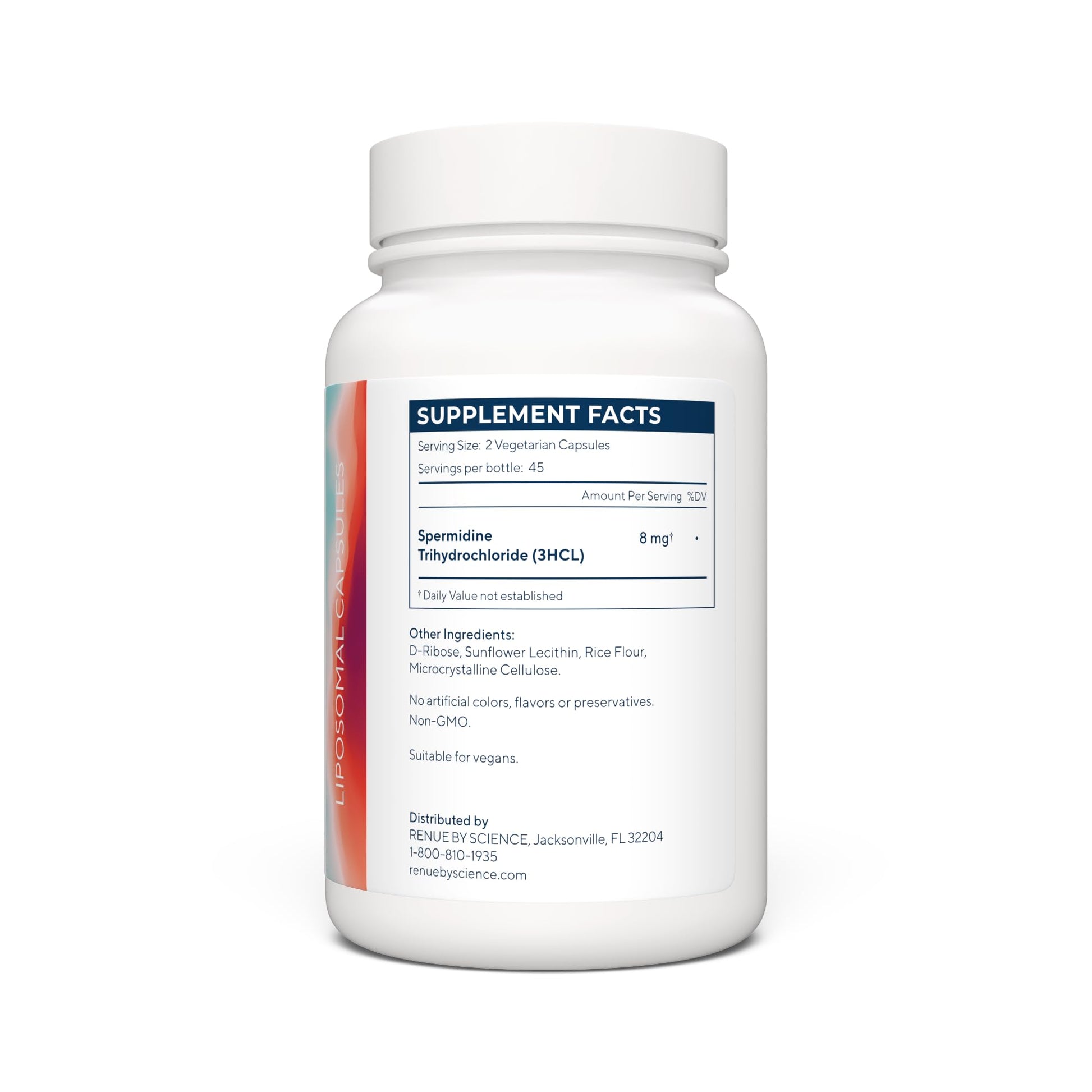 Renue By Science Spermidine Supplements | Liposomal Spermidine Supplements for Women and Men | 90 Capsules - 8mg Spermidine per Serving | Non-GMO & Allergen Free | Made in The USA Third-Party Tested Renue By Science buy supplements canada