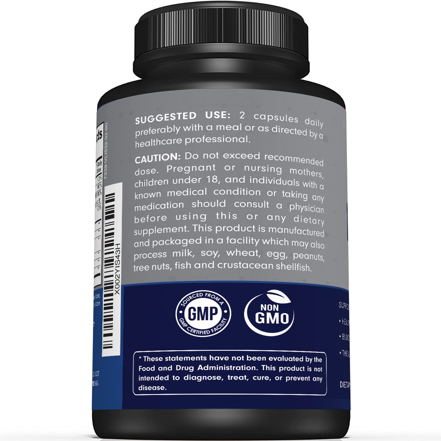 Premium Nerve Support Supplement – with Alpha Lipoic Acid (ALA) 600 mg, Acetyl-L-Carnitine (ALC) & Benfotiamine - Nerve Support Formula for Healthy Circulation, Feet, Hands & Toes - 60 Capsules Sunergetic buy supplements canada
