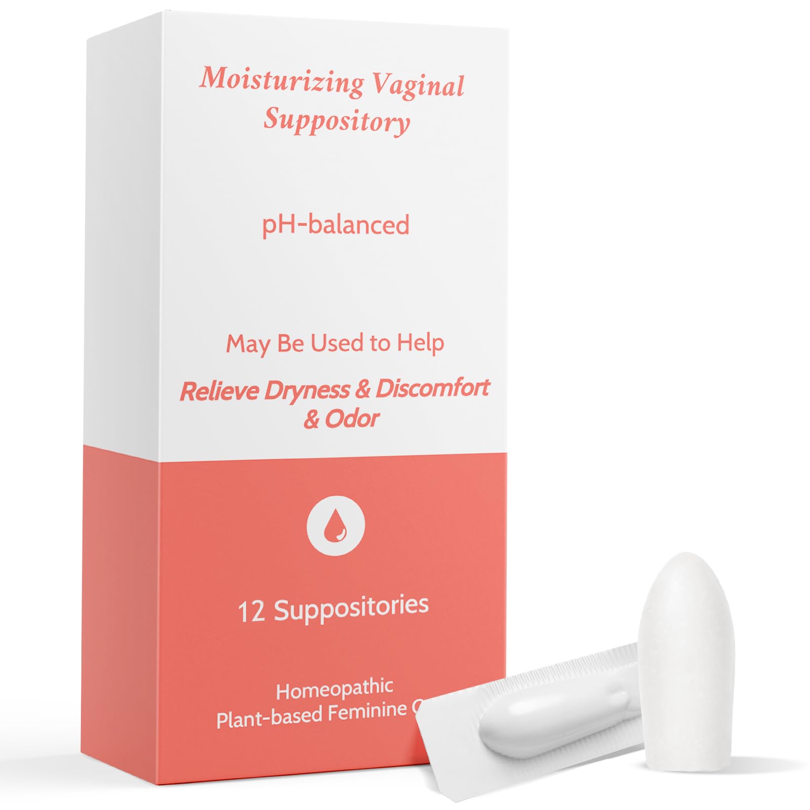 Vaginal Moisturizing Suppositories for Lasting Hydration & Comfort | Balances pH, Soothes Dryness Vagiria buy supplements canada