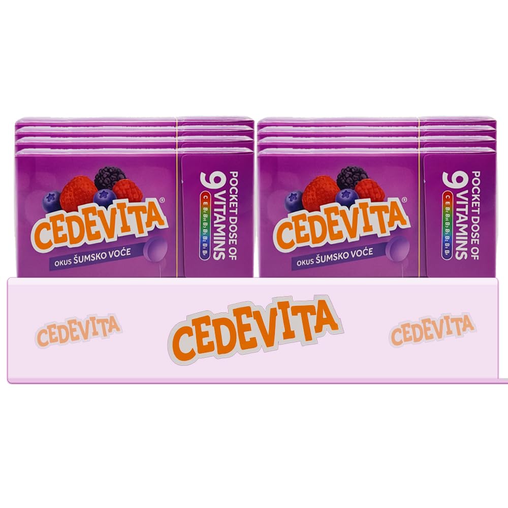 Cedevita Multivitamin Healthy and Sweet Candies - Pack of 8 (Forest Fruit) SORINA buy supplements canada