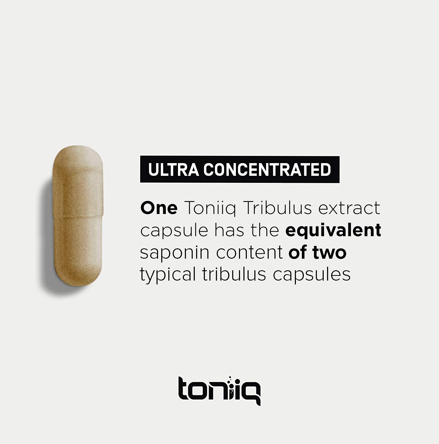 Toniiq Ultra High Strength Tribulus Capsules - 95% Steroidal Saponins - 1300mg Concentra Toniiq buy supplements canada