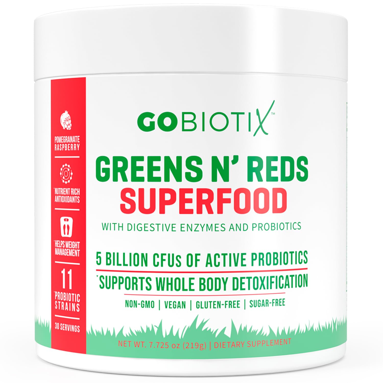GOBIOTIX Super Greens Powder with Organic Spirulina - Superfood Supplement GOBIOTIX buy supplements canada