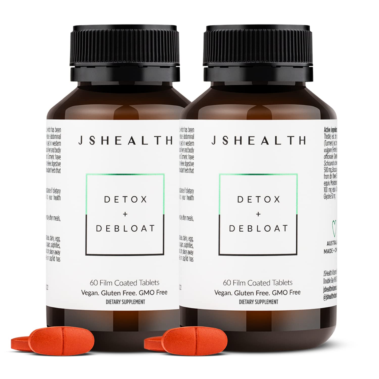 JSHealth Vitamins Detox and Debloat Liver Health Formula | Liver Detox Pills | Debloating JSHealth buy supplements canada