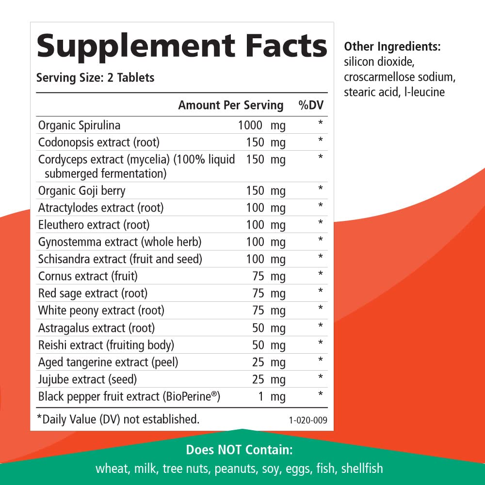 Energy Plus by Pure Essence - Caffeine Free, All Natural Herbal Energy and Focus Supplement - Smooth, No Jitters No Crash - 60 Tablets PURE ESSENCE LABS buy supplements canada