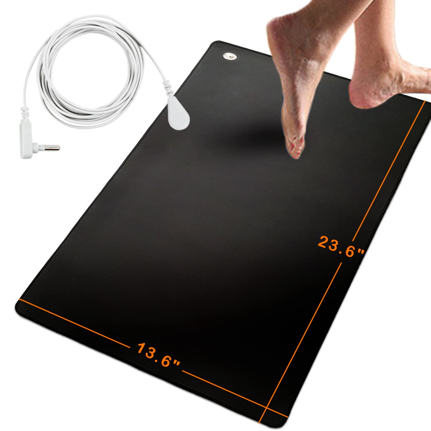 Grounding Mat for Improving Sleep, Grounding Pad for Health, Grounding Bed Mat with Grounding Cord VAJOOCLL buy supplements canada