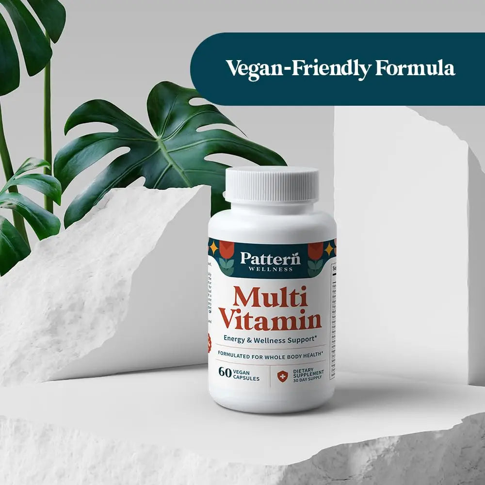 Pattern Wellness Multivitamin for Men & Women – Vitamin A, B, C, D, E – Supports Energy & Wellness – Whole Body Health Pattern Wellness buy supplements canada