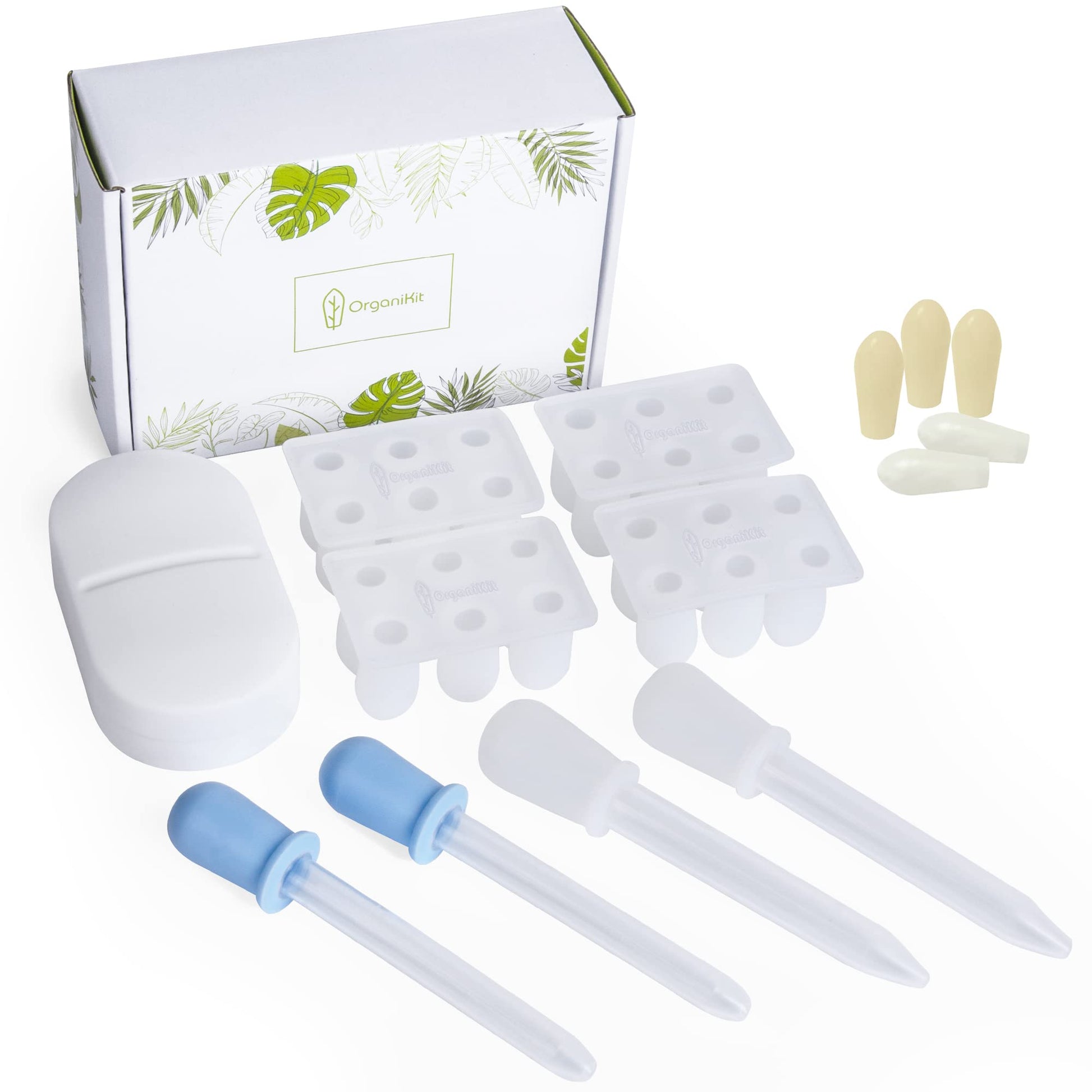 OrganiKit's Reusable Suppository Mold Kit - Eco-Friendly, 2ML, Silicone, Suppository Molds OrganiKit buy supplements canada