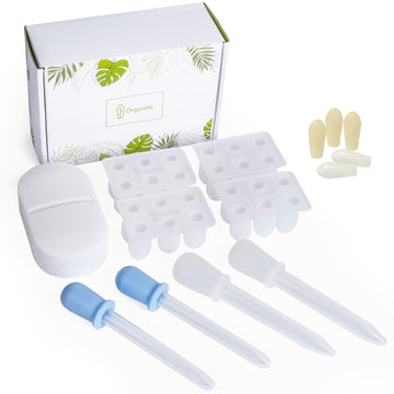 OrganiKit's Reusable Suppository Mold Kit - Eco-Friendly, 2ML, Silicone, Suppository Molds OrganiKit buy supplements canada