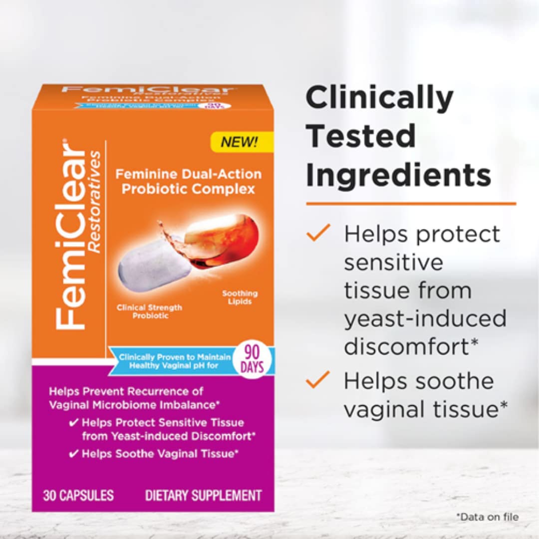 FemiClear 1-Day Dose Restoratives Complex Probiotic Bundle FemiClear buy supplements canada