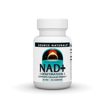 Source Naturals NAD+, Coenzymated B-3, Supports Cellular Energy*, 25 mg - 30 Lozenges Source Naturals buy supplements canada