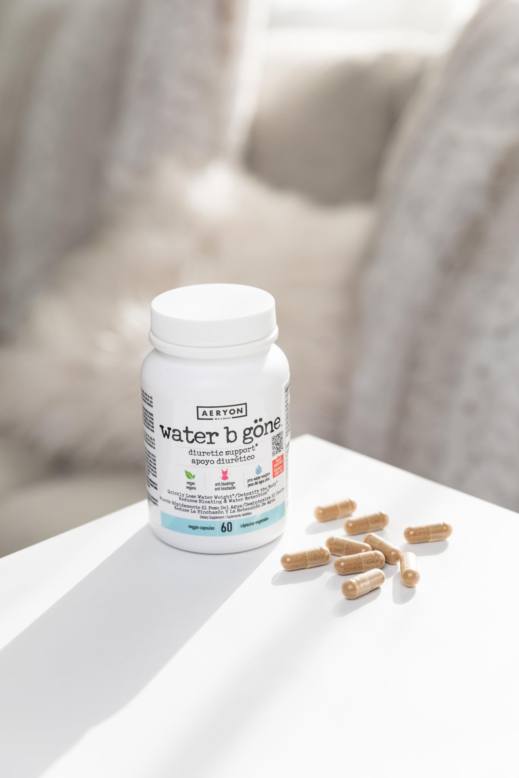 Water B Gone – Diuretic Pills for Women – Reduce Water Retention and Bloating – Find PMS Aeryon Ashlie Wellness buy supplements canada