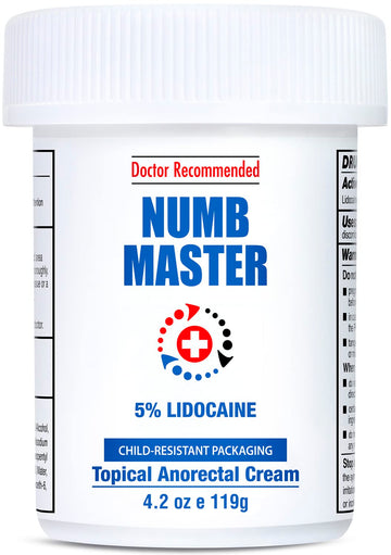 Clinical Resolution Numb Master 5% Lidocaine Cream Fast-Acting OTC anesthetic for Pain, Itch, Burns & Hemorrhoids with Vitamin E & Aloe for Soothing Relief Maximum Strength 4.2 Ounce Clinical Resolution buy supplements canada