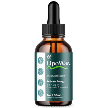 Lipowave Drops, Official LipoWave Drops with All Natural Ingredients, Advanced Overall Health and Wellness Vitamin Supplement Premium Formula for Maximum Strength Multivitamin Support (30 Servings) MJO buy supplements canada