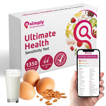 Simply Sensitivity Checks 1350+ Items Food Sensitivity Test Kit for Adults – Foods & Non-Foods, Including Lactose, Gluten, Vitamins, Minerals, Gut Health & More – at-Home Food Intolerance Test Kit Simply Sensitivity Checks buy supplements canada
