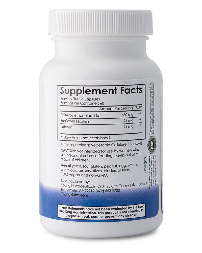 Mirica® - Pea (Palmitoylethanolamide) and Luteolin - Comfort Support - Supports Healthy Immune and Nervous Systems - 120 Capsules Mirica buy supplements canada