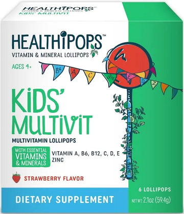 Healthipops Kids Multivitamin Lollipops (6-Pack) Healthipops Vitamin & Mineral Lollipops buy supplements canada
