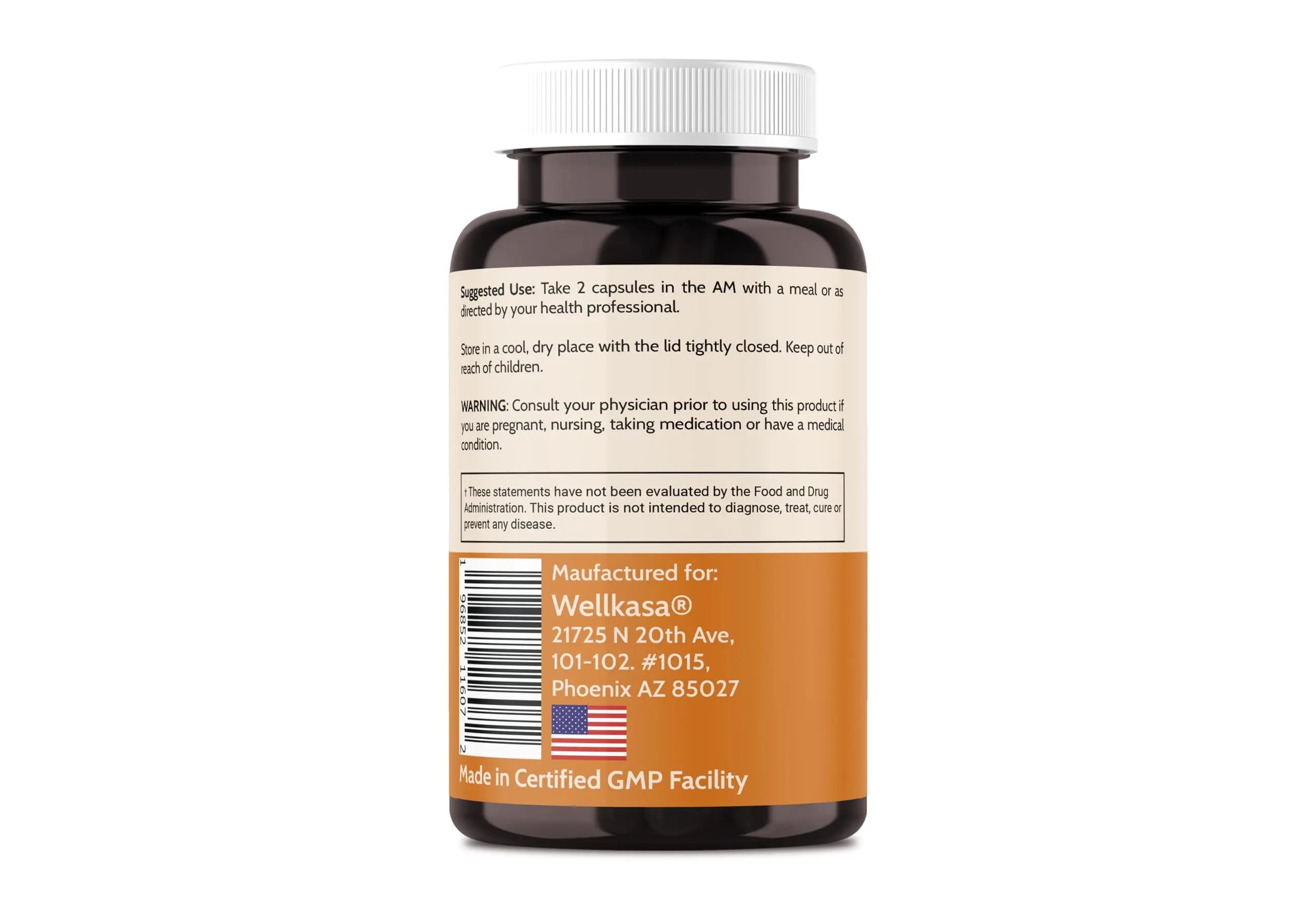 Wellkasa Migra-Well AM: Energizing Daily Methylated Multivitamin with Bioavailable Minerals & Antioxidants Supporting Brain Wellkasa buy supplements canada