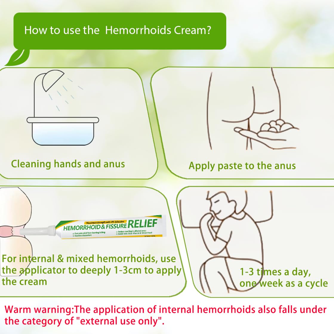 CainNeks Hemorrhoid & Fissure Relief Ointment 20g– 4% Lidocaine Maximum Strength Hemorrhoid Cream, Fast Itching Burning Swelling Relief, Herbs Fast Acting Ingredients. 0.7 oz. CainNeks buy supplements canada