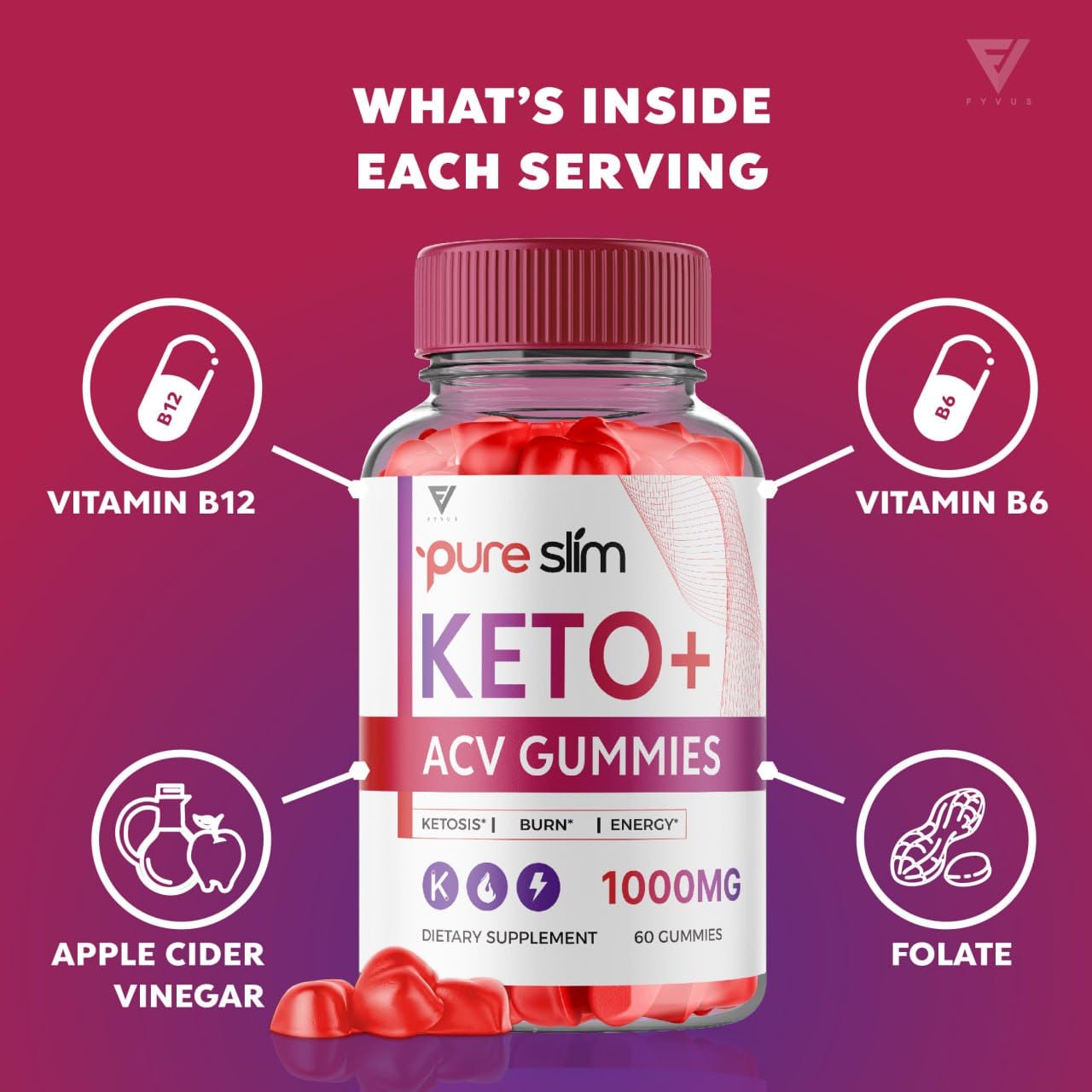 (2 Pack) Pure Slim Keto ACV Gummies, Pure Slim Keto ACV Gummies Advanced Kelly Clarkson Fyvus buy supplements canada