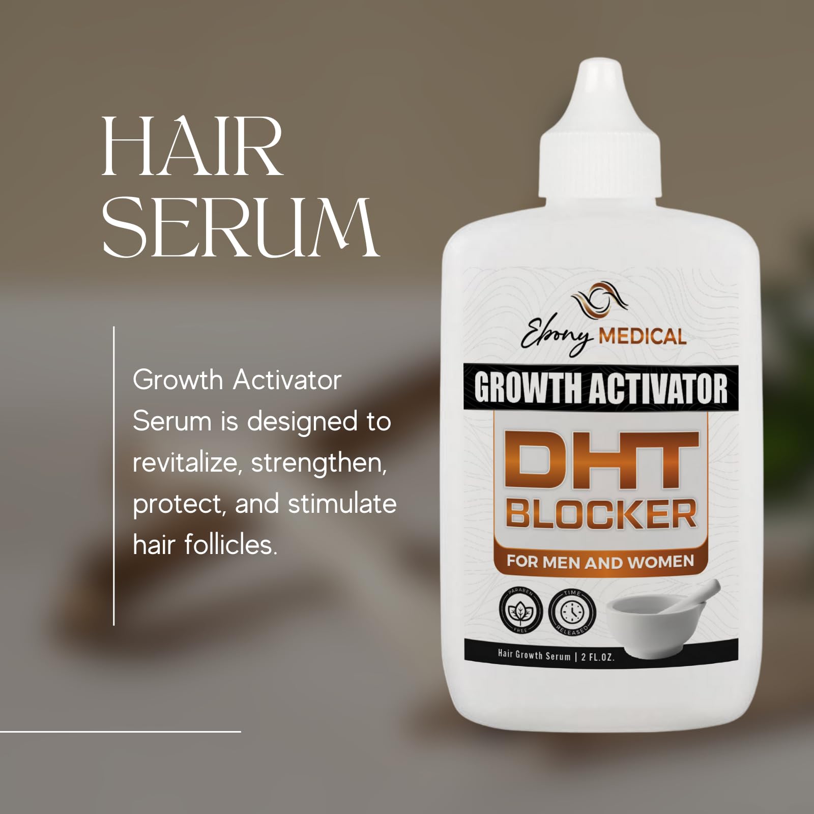 Ebony Medicals DHT Blocker Hair Growth Serum - Hair Loss Supplement, Supports Natural Regrowth Natural Curves buy supplements canada