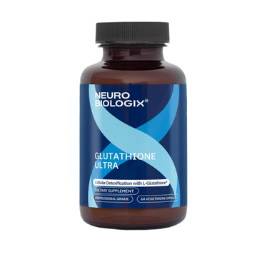 Neurobiologix Glutathione Ultra, L-Glutathione Antioxidant Complex with Vitamin C, A, B2, B6, Zinc, Selenium, Manganese, Taurine & Quercetin for Cellular Health, Gluten Free, 60 Vegetarian Capsules Neurobiologix buy supplements canada