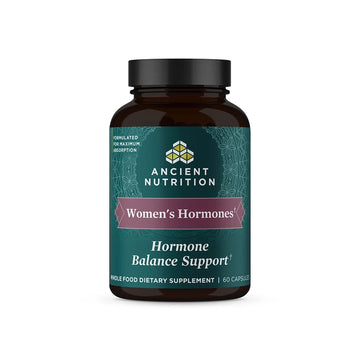 Ancient Nutrition Women's Hormones, Helps Reduce Stress, Supports Energy, Hormone Balance, Gluten Free, Paleo and Keto Friendly, 60 Capsules Ancient Nutrition buy supplements canada