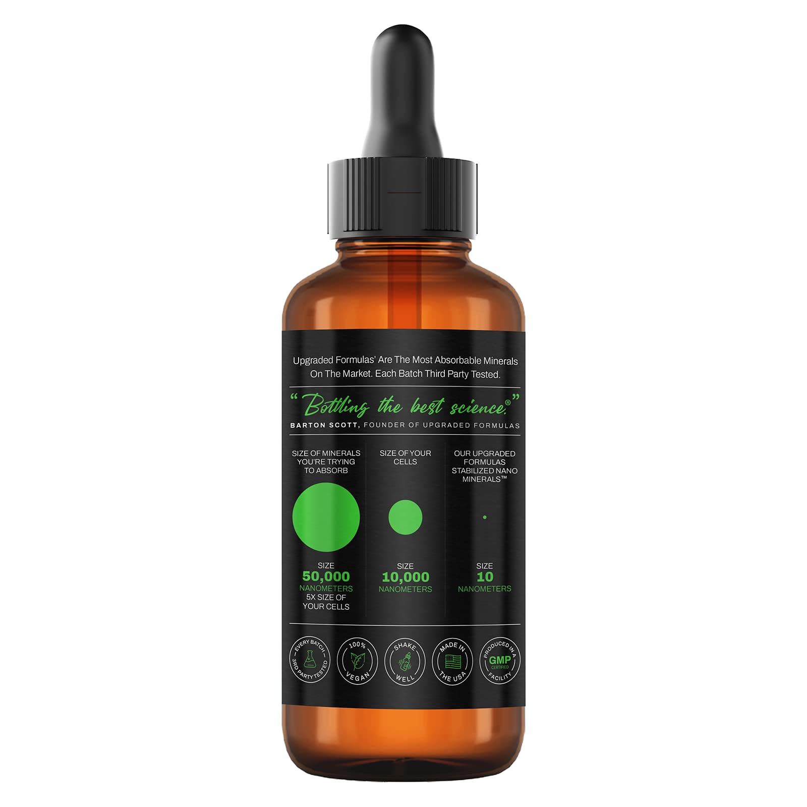 Upgraded Formulas Upgraded Charge Optimal Electrolyte Blend with Liquid Nano Minerals Dietary Supplement, 4 Fluid Ounces Upgraded Formulas buy supplements canada