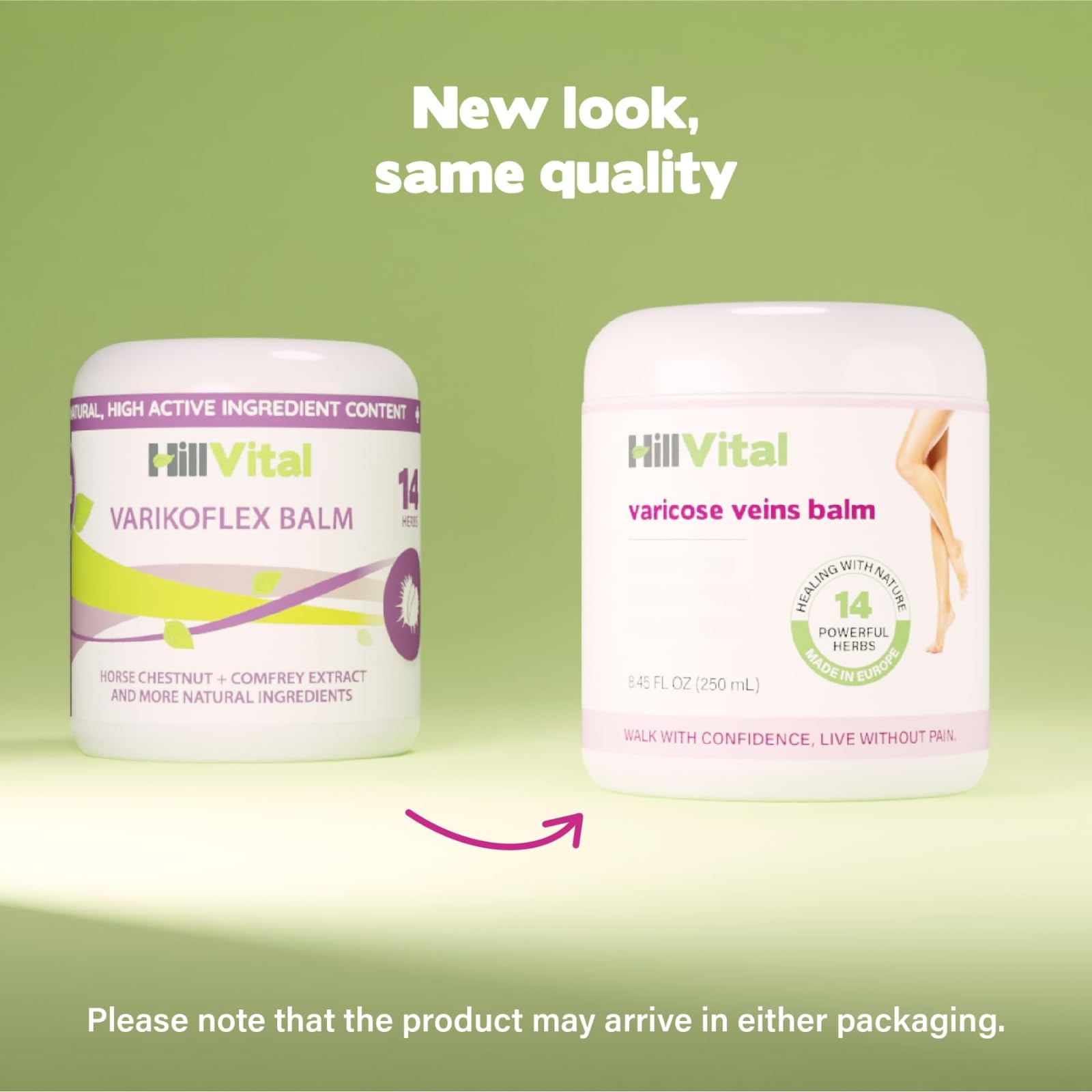 Hill Vital Natural Solutions HillVital Herbal Leg Care Balm with Horse Chestnut – Lightweight Botanical Cream for Daily Skin Care & Massage, Non-Greasy Formula for Legs & Body, 250 ml Hill Vital Natural Solutions buy supplements canada
