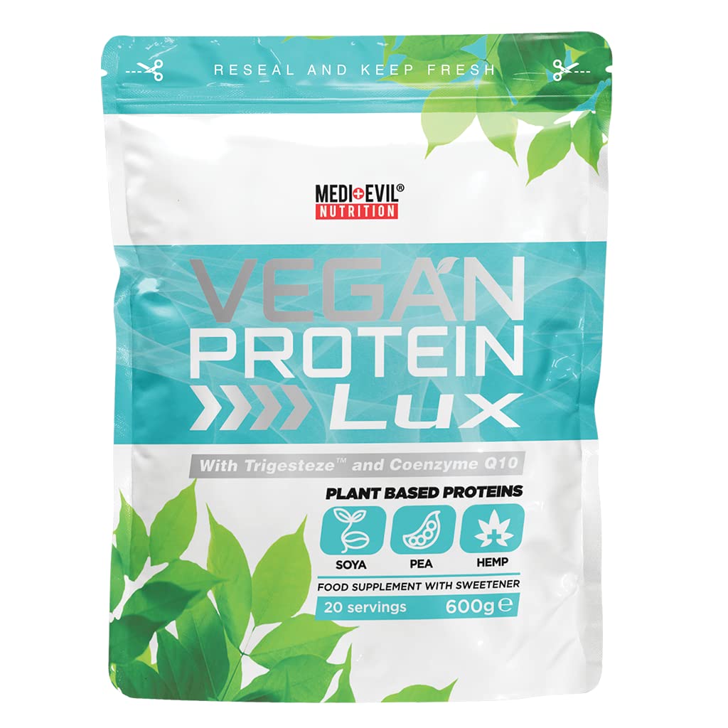 Medi-Evil Nutrition Vegan Protein Powder, Natural Ingredients, Gluten Free and Vegetarian Medi-Evil buy supplements canada