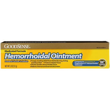 GoodSense Hemorrhoidal Ointment, Phenylephrine HCl, Petrolatum, Mineral oil, Relief from Burning, Itching and Discomfort of Hemorrhoids, 2 Ounces GoodSense buy supplements canada