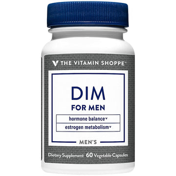 The Vitamin Shoppe DIM Men with BioPerine 200mg - Hormone Balance | Estrogen Metabolism Support | 60 Capsules | Enhanced Absorption The Vitamin Shoppe buy supplements canada