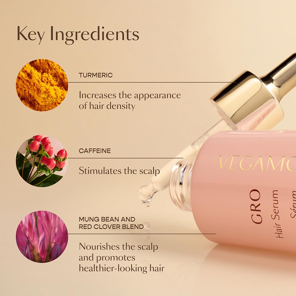 VEGAMOUR GRO Better Duo Includes GRO Hair Serum & GRO Revitalizing Scalp Massager for Thinning Hair VEGAMOUR buy supplements canada