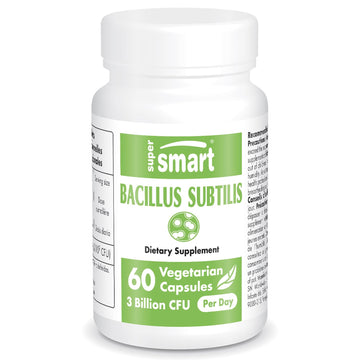 Supersmart - Bacillus Subtilis 3 Billion CFU per Day (High Potency) - Spore Probiotic Supersmart buy supplements canada