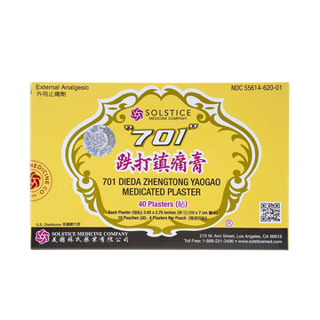 701 Dieda Zhentong Yaogao Medicated Plaster by Solstice "701" 701 Dieda Zhengtong Yaogao Medicated Plaster buy supplements canada