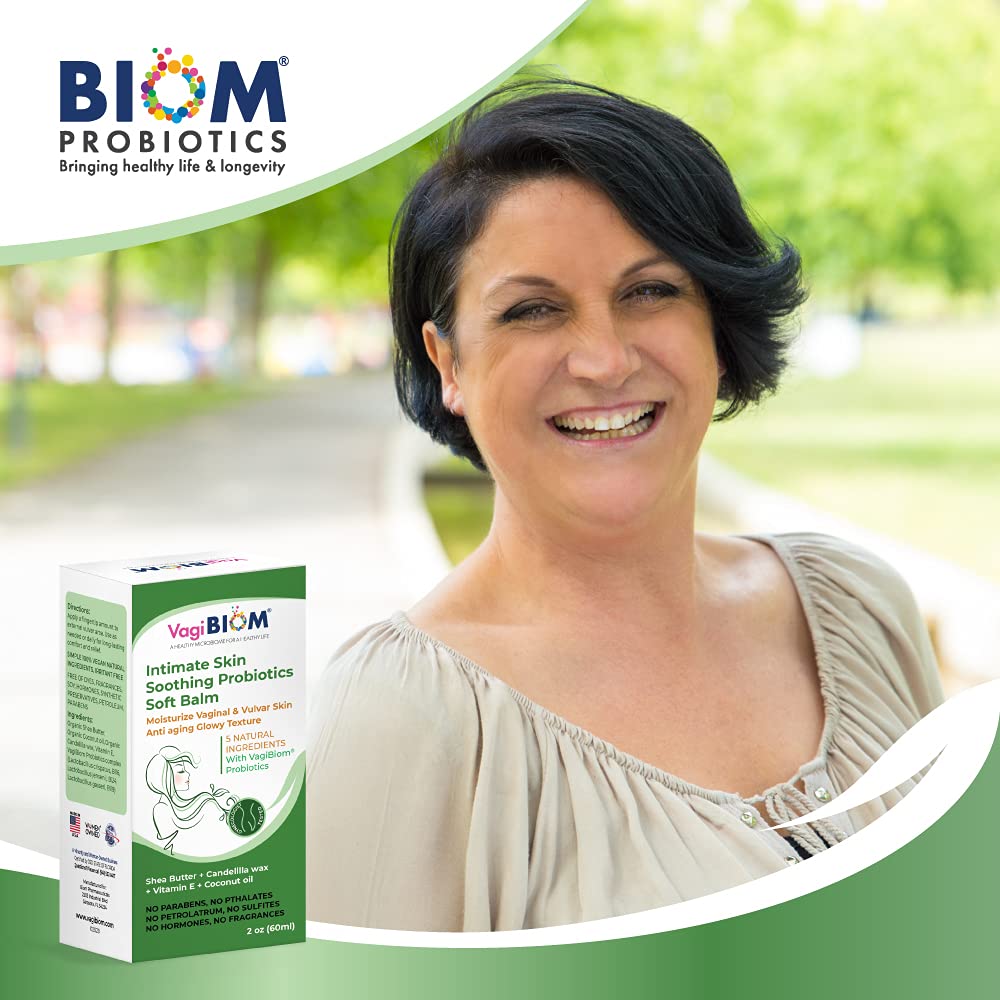 Intimate Skin Soothing Probiotics Soft Balm SheaButter with VagiBiom Lactobacillus crispatus Biom Probiotics buy supplements canada