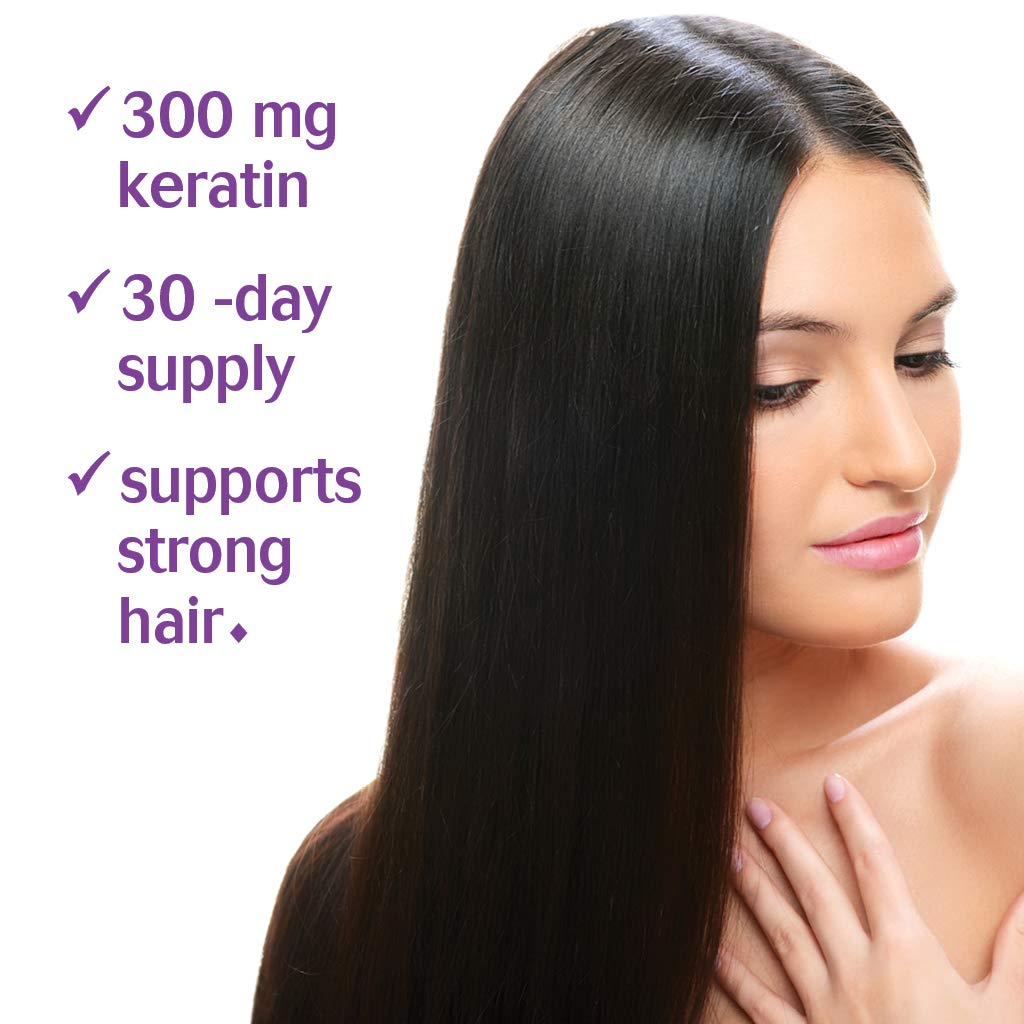 Bluebonnet Nutrition Beautiful Ally Keratin Care, Beauty Nutrient, Best for Hair, Strengthen and Revitalize Hair*, Non GMO, Gluten Free, Soy Free, Milk Free, 30 Vegetable Capsules, 30 Servings BlueBonnet buy supplements canada