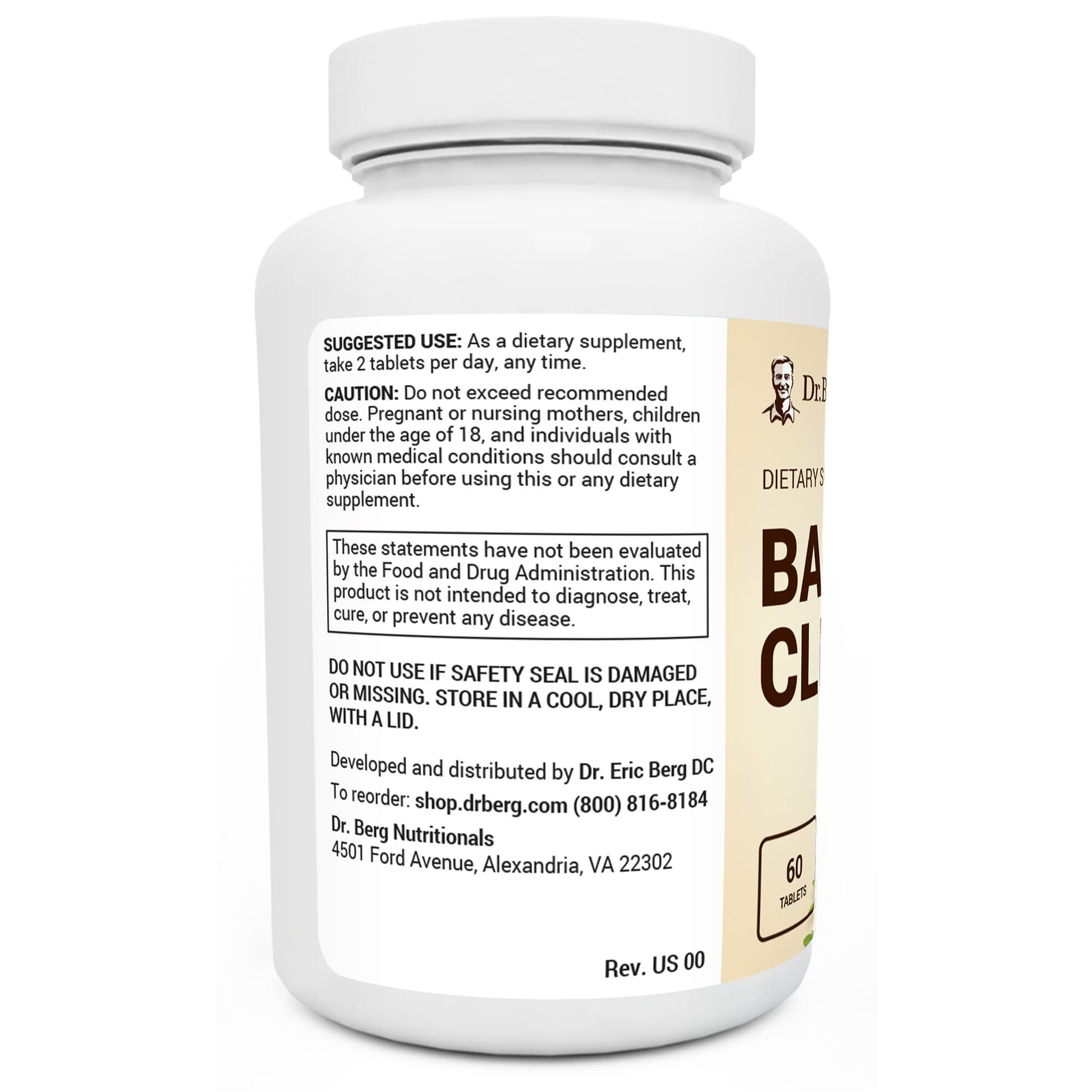 Dr. Berg's Bacti-Cleanse - 8in1 Immune Booster Supplements with Digestive Dr. Berg Nutritionals buy supplements canada