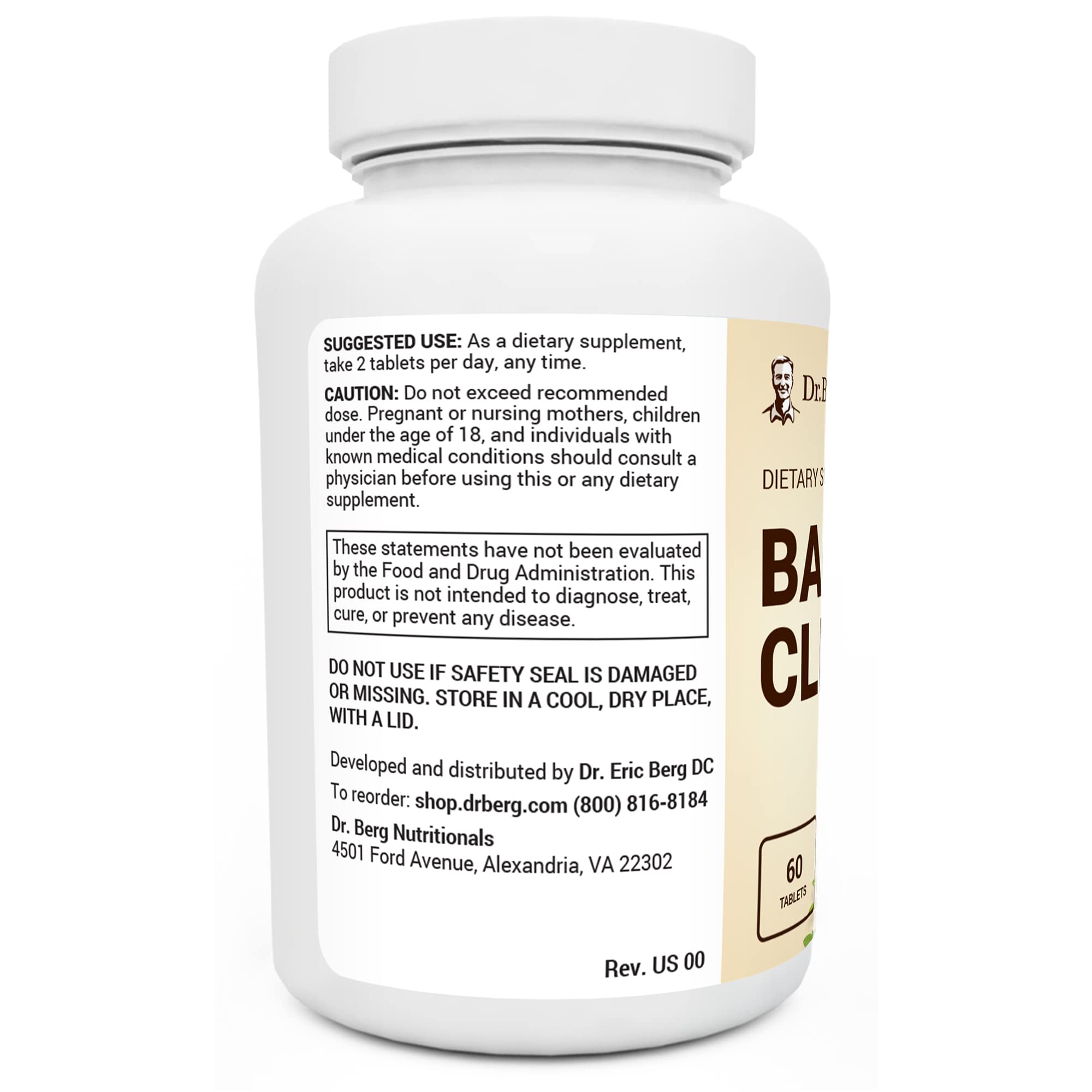 Dr. Berg's Bacti-Cleanse - 8in1 Immune Booster Supplements with Digestive Dr. Berg Nutritionals buy supplements canada