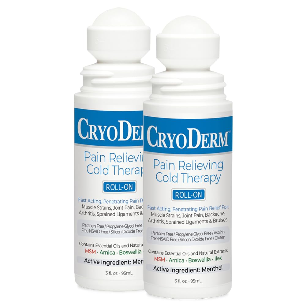 Cryoderm D-Roll-On-3oz-2 Cold Roll-On 3 oz. (Pack of 2) CryoDerm buy supplements canada