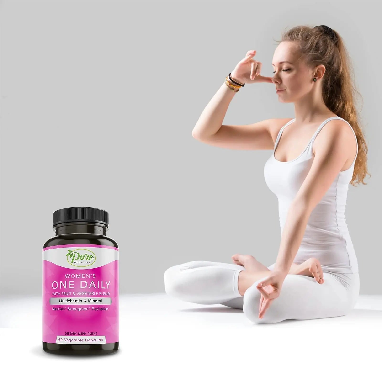 Pure By Nature One-Daily Multi-Vitamin for Women, 60 Count Pure By Nature buy supplements canada