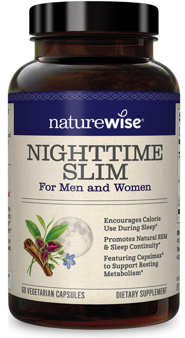 NatureWise Nighttime Slim with Capsimax - Natural Thermogenic Green Coffee Bean & Forskolin NatureWise buy supplements canada