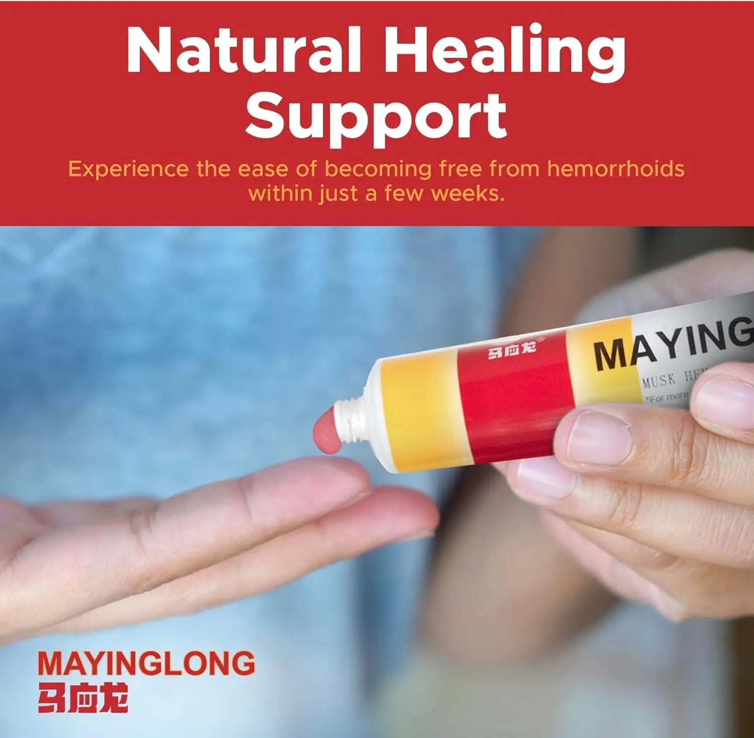 Mayinglong Musk Hemorrhoids Ointment - (20 Grams) Maximum Strength Formula for Hemorrhoidal Fast Relief, Soothes Itching, Burning & Discomfort - Fast-Acting Relief (0.71 oz Tube) Mayinglong buy supplements canada