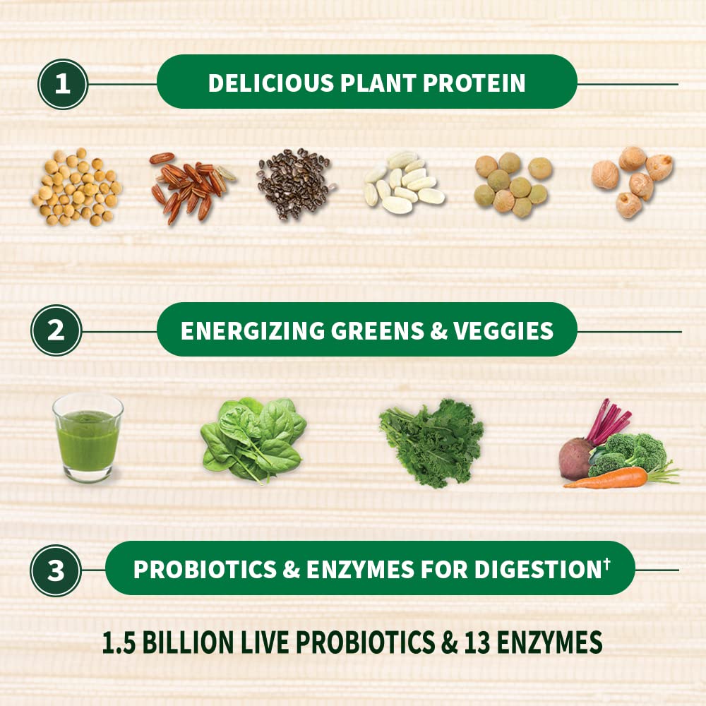 Garden of Life Raw Organic Protein & Greens Lightly Sweet, Vegan Protein Powder Garden of Life buy supplements canada