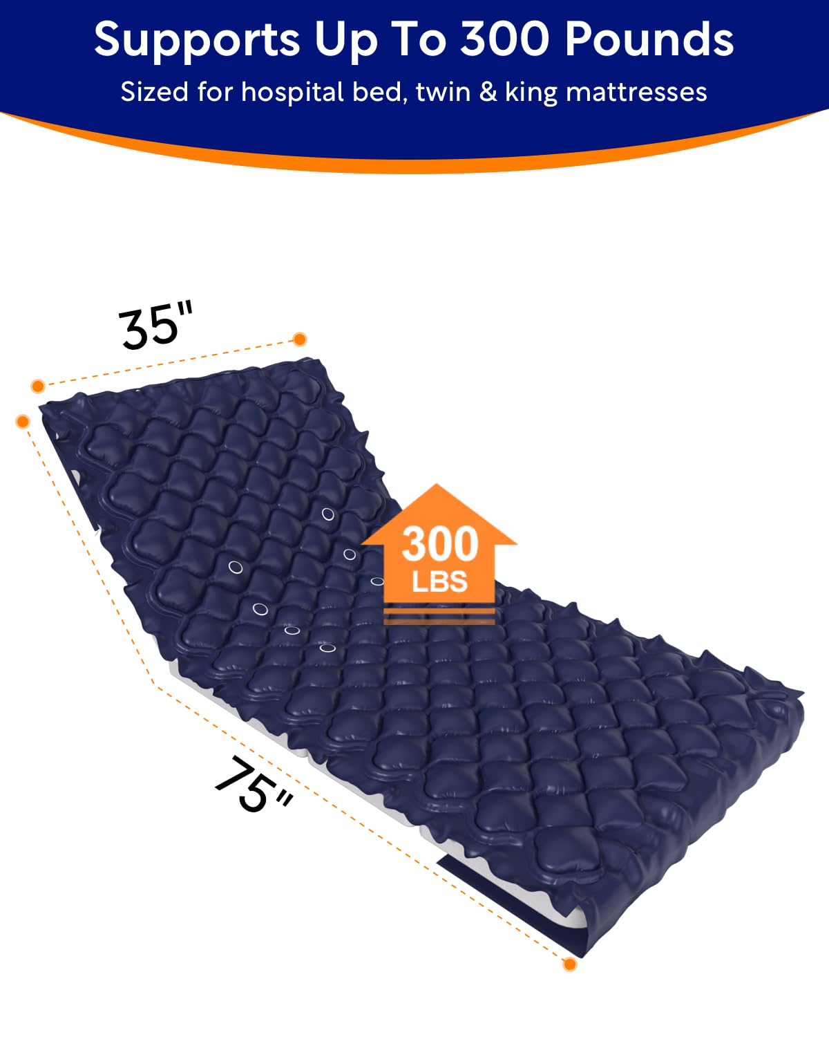 VOCIC Alternating Air Pressure Mattress Pad-with Micro Air Holes & Sleep Mode-Bed Sore VOCIC buy supplements canada