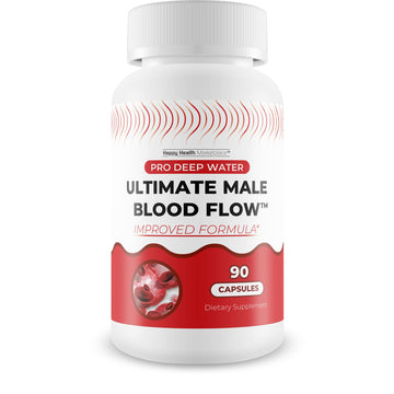 Pro Deep Water Ultimate Male Blood Flow - Improved Formula - Our Best Improved Blood Flow Supplement for Men - Advanced Blood Flow Support for Men - Our Best Circulation Supplement Alpha Boost Pills Happy Health Marketplace buy supplements canada