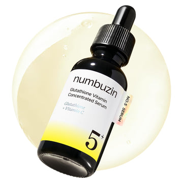 numbuzin No.5 Vitamin Concentrated Serum, Dark Spot Care, Glutathione & Vitamin Serum, Korean Skincare, Tranexamic Acid 4%, Niacinamide 5% numbuzin buy supplements canada
